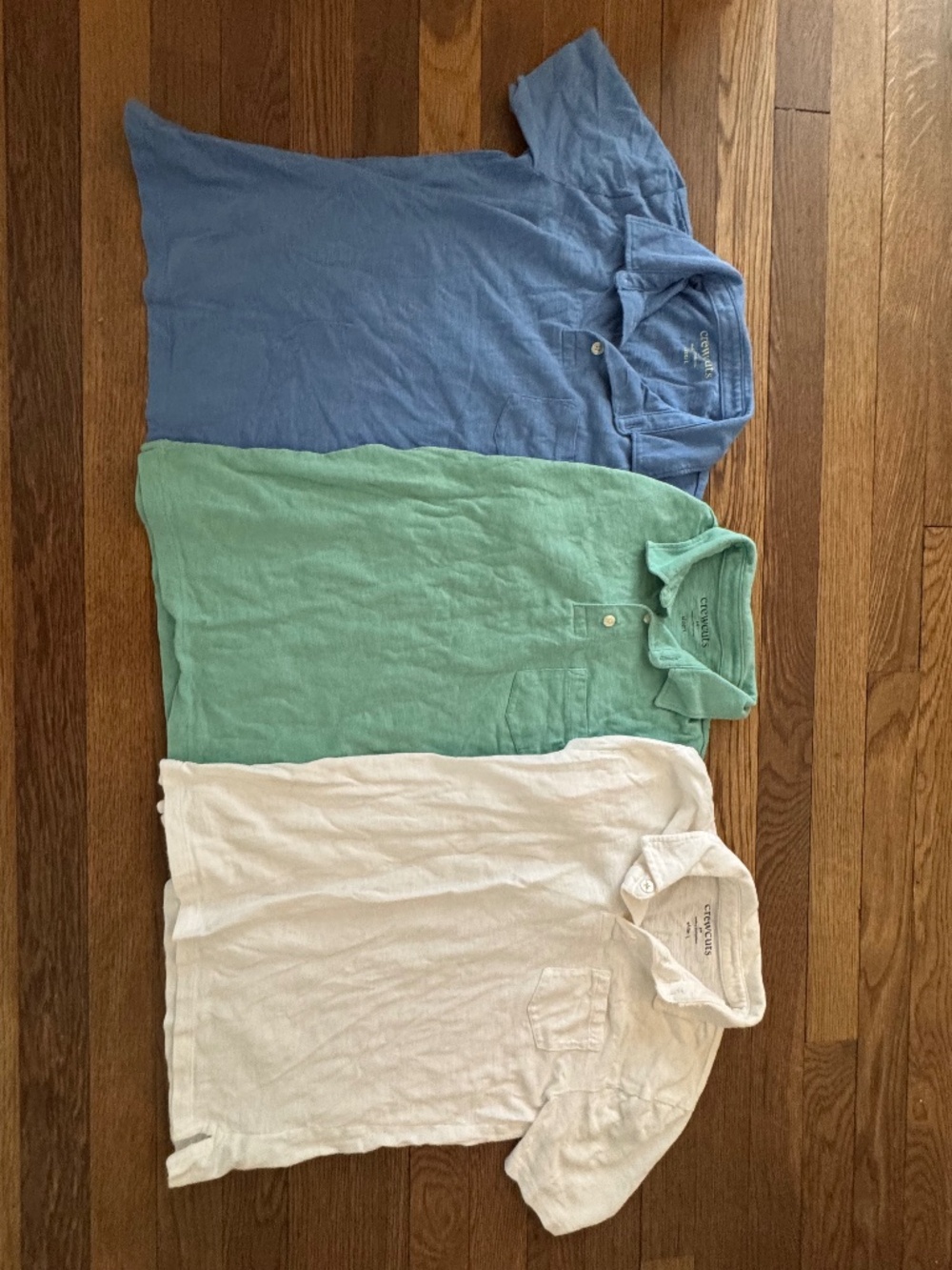 Lot of 3 crewcuts soft polos size boys large (12-14)